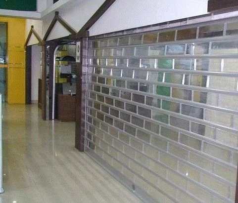 商場(chǎng)門店水晶卷簾門